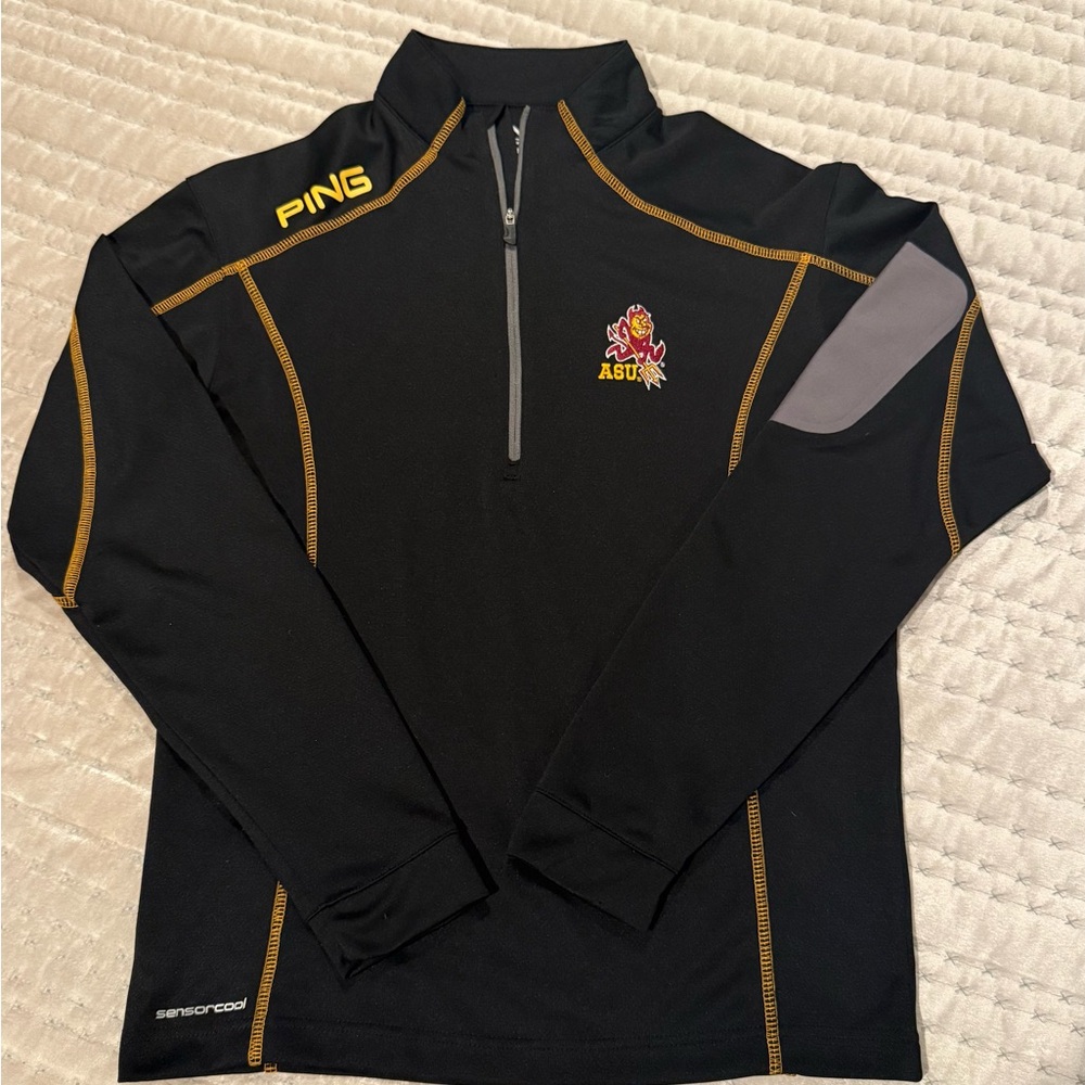 Arizona State University ASU Ping Golf Quarter-Zip Pullover Men’s Small